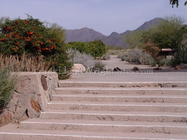 Steps at Taliesin West