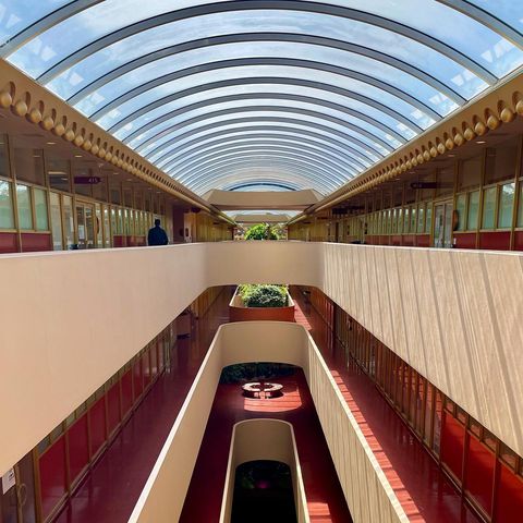 Interior of Marin Civic Center
