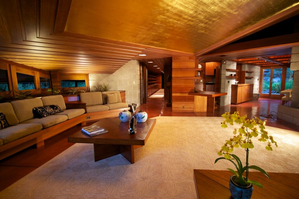 Buehler House living room