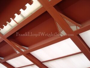 Ceiling detail of Taliesin West