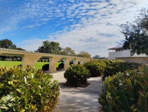 The esplanades at Florida Southern
