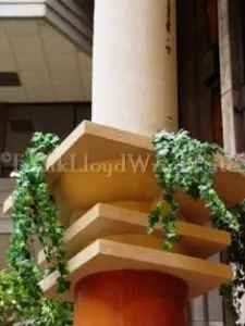 Planter in atrium of Indian Lake