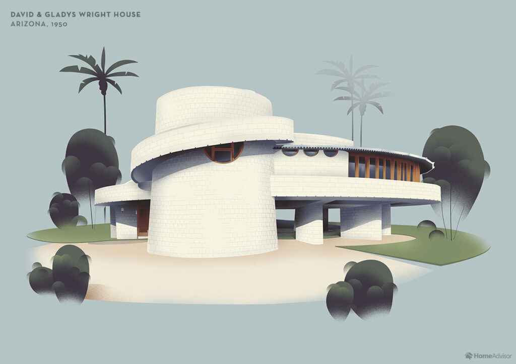 David Wright House rendering 