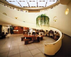 Interior of VC Morris building