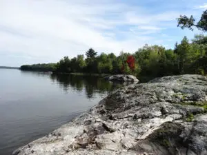 Minnesota Lake Kabetogama shoreline