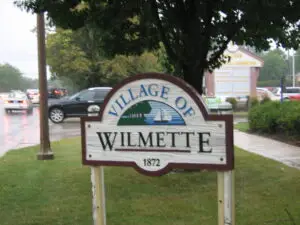 wilmette sign