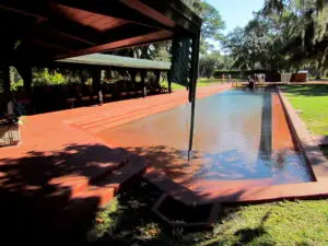 pool at Auldbrass