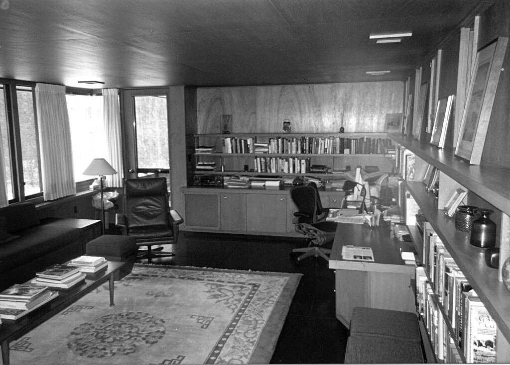 Interior of the Weisblat House in Galesburg, Michigan