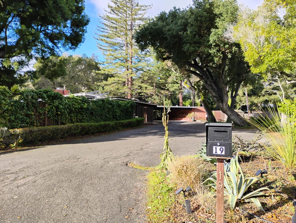 eichler house in atherton ca