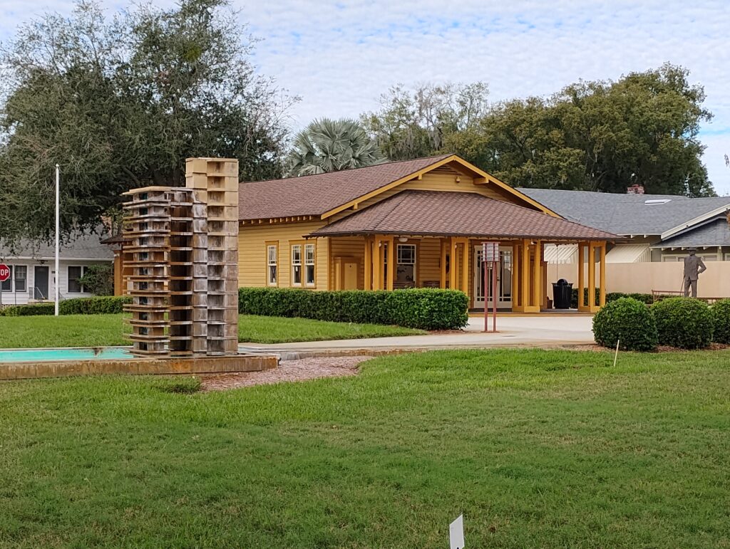 The Sharp Family Tourism and Education Center at Florida Southern College