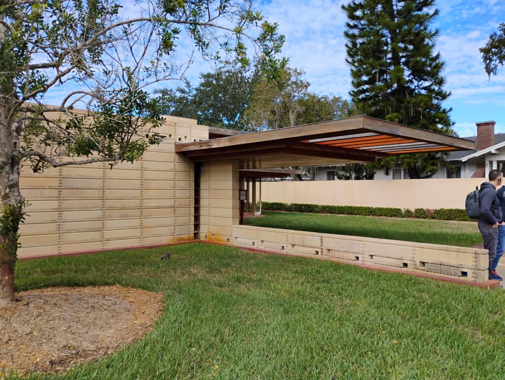 The Faculty Usonian House at Florida Southern