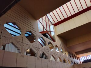 Inside the Pfeiffer Chapel