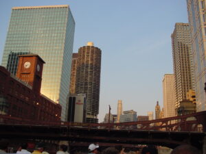 LaSalle Street bridge on the Chicago River